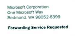 package from Microsoft